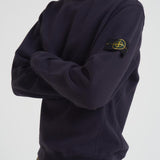 Felpa uomo girocollo blu 6100028 S0A20V0026 STONE ISLAND