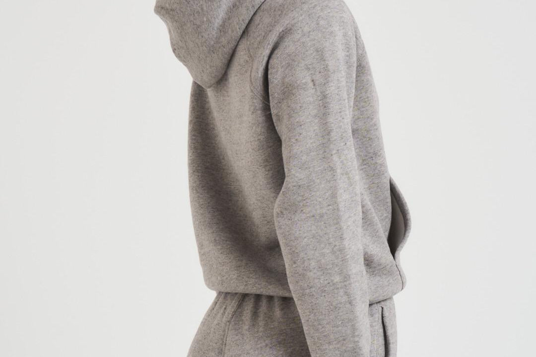Felpa donna con cappuccio grigia 211943007 004 RALPH LAUREN