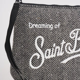 Pochette donna Aline in lana grigia ALINE WOOLHER00 MC2 SAINT BARTH