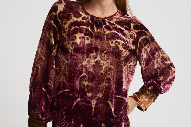 Camicia manica lunga in ciniglia 11947 516438 PIERRE-LOUIS MASCIA