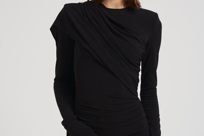 Abito mini 'Xenia' donna T180119A BLACK THE ANDAMANE