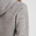 Felpa donna con cappuccio grigia 211943007 004 RALPH LAUREN