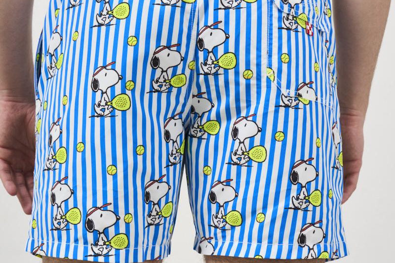 Costume da bagno uomo con stampa GUS0001 00570FS17 MC2 SAINT BARTH