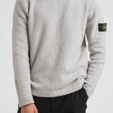 Maglia uomo girocollo grigio chiaro 5100056 S00N2V0M64 STONE ISLAND