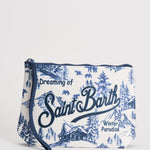 Pochette donna Aline fantasia montagna blu ALINE WINTERL01 MC2 SAINT BARTH