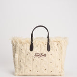 Borsa donna Colette a trecce panna COLETTEWL BRAID12 MC2 SAINT BARTH