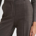 Pantalone donna a palazzo Powo tortora D231491 POWO024CASTAGNA P.a.r.o.s.h.