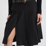 Gonna donna midi Gimmy nera GIMMY 005 MAX MARA STUDIO
