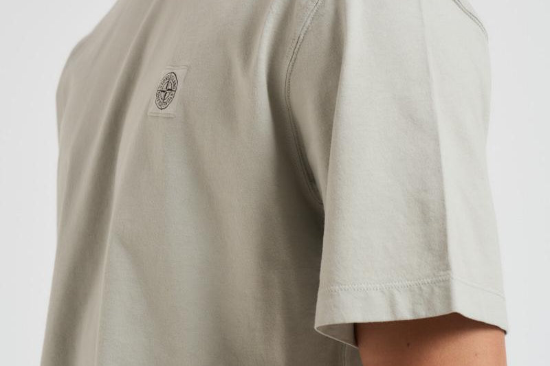 T-shirt uomo girocollo grigio chiaro 2100025 S0115V0061 STONE ISLAND