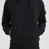 Felpa uomo con cappuccio nera 6100029 S0A20V0029 STONE ISLAND