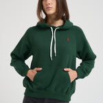 Felpa donna con cappuccio verde 211971698 005 RALPH LAUREN