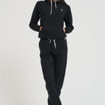 Felpa donna con cappuccio nera 211943007 003 RALPH LAUREN