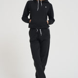 Felpa donna con cappuccio nera 211943007 003 RALPH LAUREN