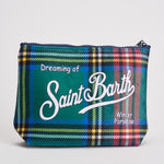 Pochette donna Aline tartan verde ALINE WTARTAN51 MC2 SAINT BARTH
