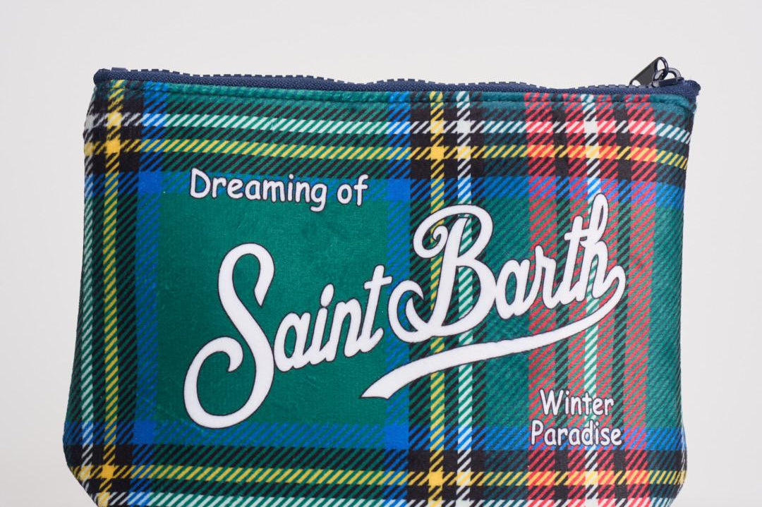 Pochette donna Aline tartan verde ALINE WTARTAN51 MC2 SAINT BARTH