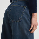Jeans Poppy donna in denim scuro POPPY DUSTYBLUE ICON DENIM