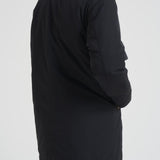 Cappotto uomo Micro Twill midi nero 7100007 S0026V0029 STONE ISLAND