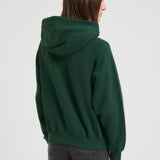 Felpa donna con cappuccio verde 211971698 005 RALPH LAUREN