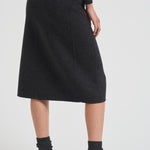 Gonna donna midi Leak grigio antracite D621523 LEAK020ANTRACITE P.a.r.o.s.h.