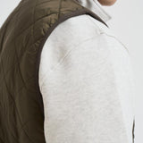 Gilet uomo trapuntato Polarquilt verde MLI0002 OL91 BARBOUR