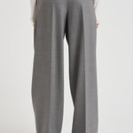 Pantalone donna a palazzo grigio ENTRATA 010 MAX MARA STUDIO