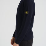 Dolcevita uomo a costine blu 5100052 S00C2V0020 STONE ISLAND