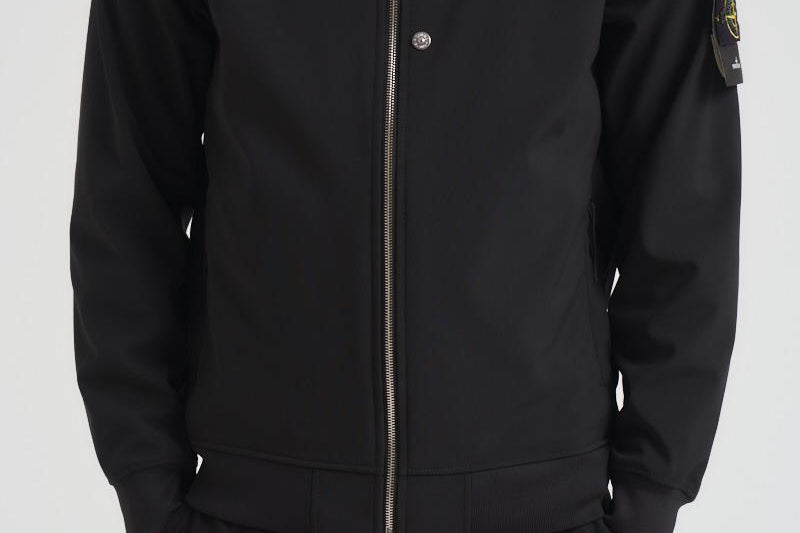 Giacca uomo Soft Shell nero Q100004 S0B22V0029 STONE ISLAND