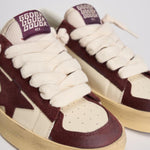 Sneakers donna Stardan bordeaux GWF00333 F00727040527 GOLDEN GOOSE