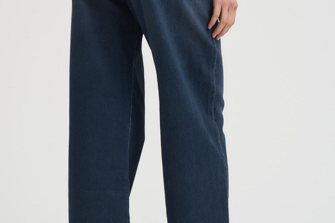 Jeans Poppy donna in denim scuro POPPY DUSTYBLUE ICON DENIM