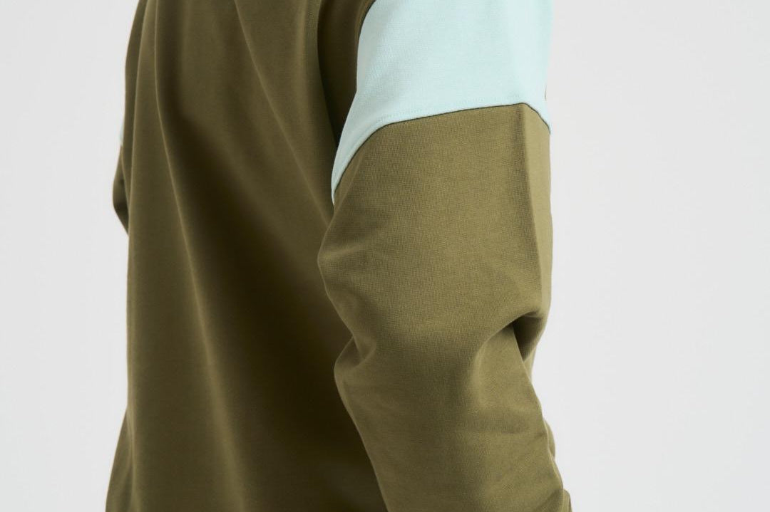 Polo uomo verde e celeste PL154 CO127LKK DROLE DE MONSIEUR