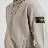Felpa uomo con cappuccio grigio chiaro 6100029 S0A20V0061 STONE ISLAND
