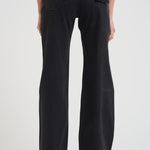 Jeans donna Hugh in denim nero 1134009 VINTAGEBLACK ANINE BING