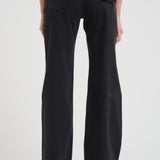 Jeans donna Hugh in denim nero 1134009 VINTAGEBLACK ANINE BING