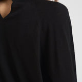 Dolcevita donna in maglia fine nera A23 Y69 LIVIANA CONTI