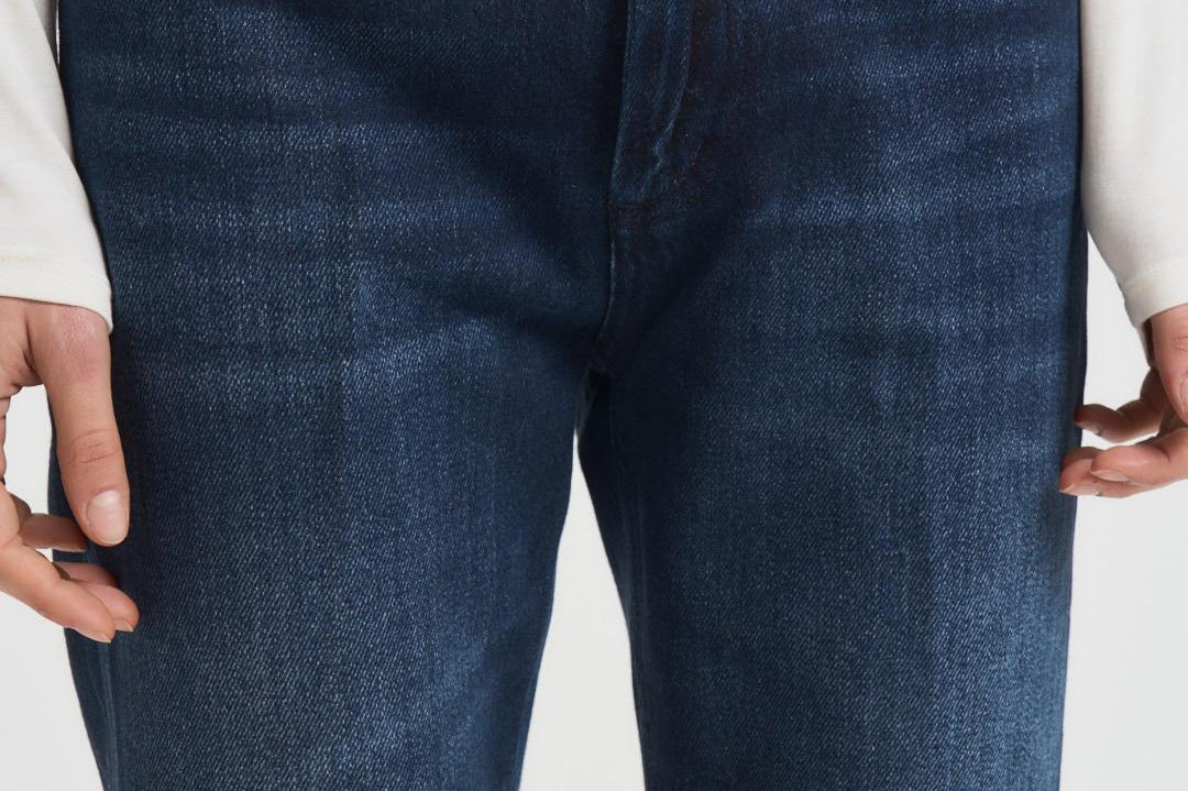 Jeans donna Koons in denim scuro DP268 DF0310800 DONDUP