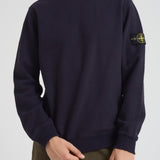 Felpa uomo girocollo blu 6100028 S0A20V0026 STONE ISLAND