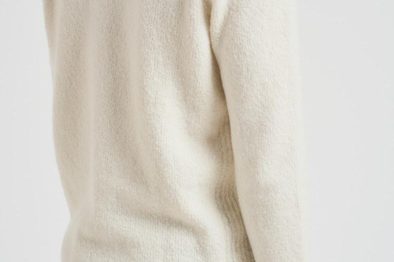 Maglia uomo girocollo panna 5100056 S00N2V0093 STONE ISLAND