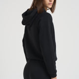Felpa donna con cappuccio nera 211943007 003 RALPH LAUREN