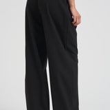 Pantalone donna in lana C3104 W0206BLACK THE LATEST