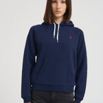 Felpa donna con cappuccio blu 211943007 002 RALPH LAUREN