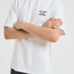 T-shirt uomo girocollo bianca TS203 CO0002OPW DROLE DE MONSIEUR
