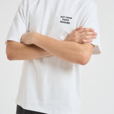 T-shirt uomo girocollo bianca TS203 CO0002OPW DROLE DE MONSIEUR