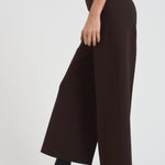Pantalone donna a palazzo marrone L5WI53 W18 LIVIANA CONTI