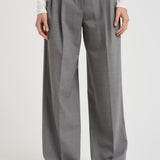 Pantalone donna a palazzo grigio ENTRATA 010 MAX MARA STUDIO
