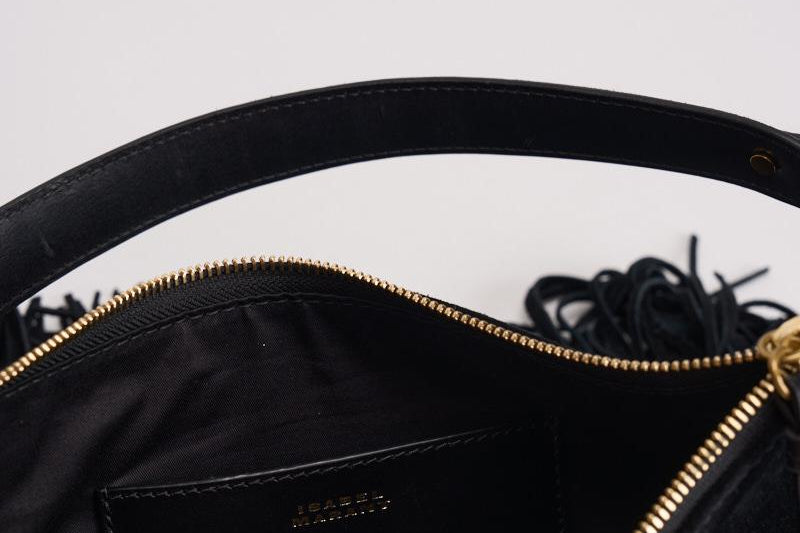 Borsa donna in suede Oskan Soft Small nera BF0066FC C3C14M01BK ISABEL MARANT