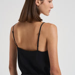 Top donna Shiny Anvers satinato nero 14065 8007NERO FORTE FORTE