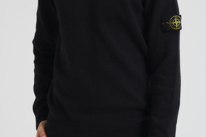 Maglia uomo girocollo nera 5100072 S00A3V0029 STONE ISLAND