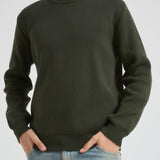 Maglia uomo girocollo verde GMP00841 P00197235674 GOLDEN GOOSE