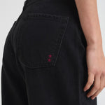 Jeans Poppy donna in denim nero POPPY GREY ICON DENIM