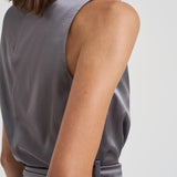 Top con fusciacca donna 725FW7709S SMOKEGRAY DANAME